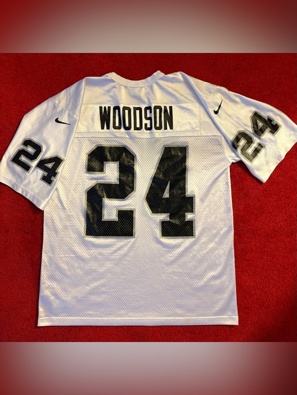 Charles Woodson Raiders Nike Jersey